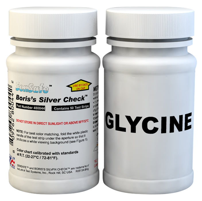 SenSafe® Boris' Silver Check with Glycine (Silber, Testsatz mit Glycin)