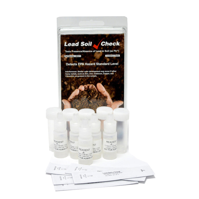 Lead Soil Check (Test auf Blei in Bodenproben)