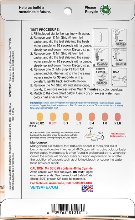SenSafe® Mangan (Pocket-Pack)