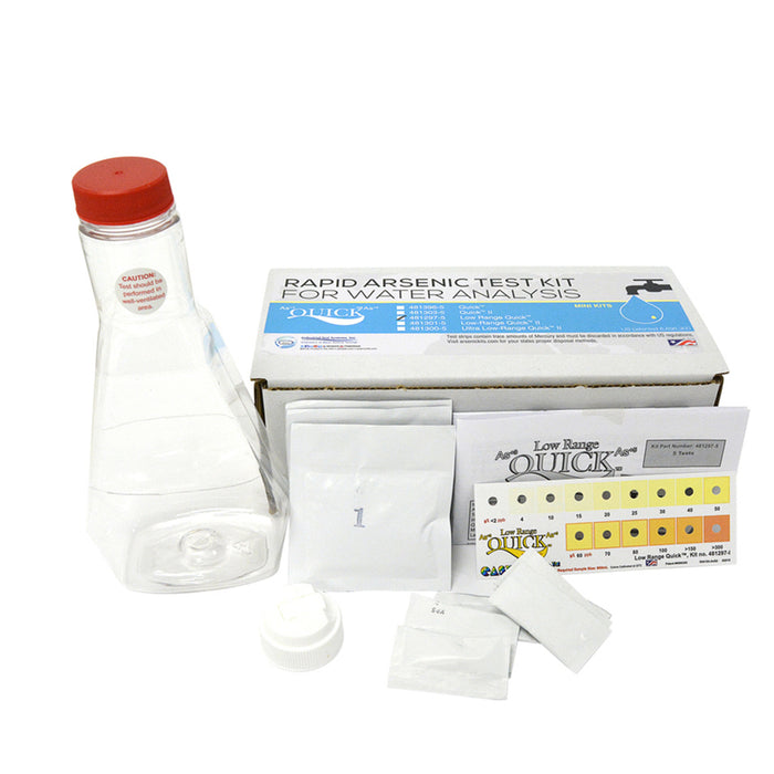 Quick™ Arsenic Low Range Mini (Arsen im niedrigen Bereich, Mini-Testsatz)