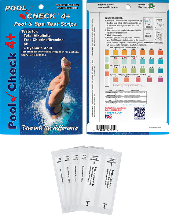 Pool Check® 4+ - Taschenpackung