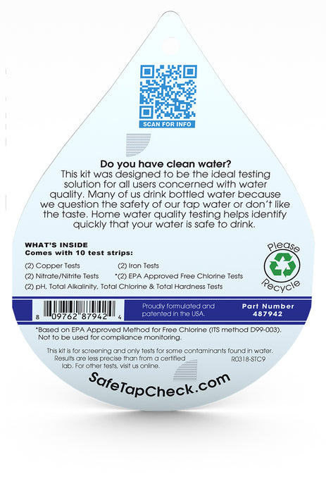 Safe Tap Check 9-Way Water Test Kit