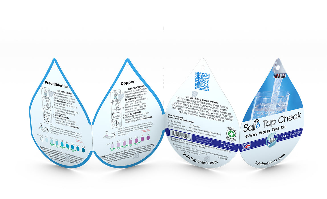Safe Tap Check 9-Way Water Test Kit