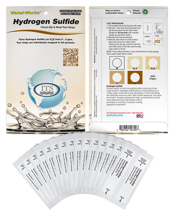 WaterWorks™ Hydrogen Sulfide LR (Eco-Pack)