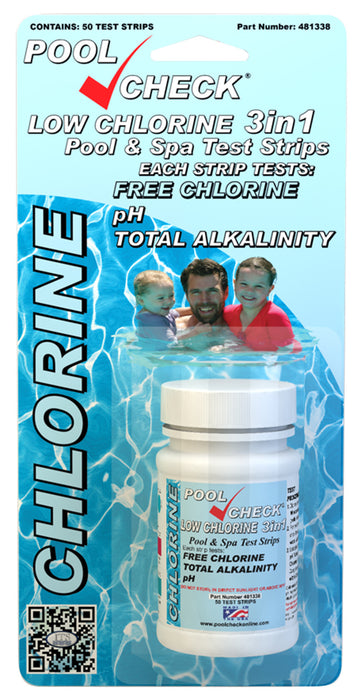 PoolCheck® Low Chlorine 3in1