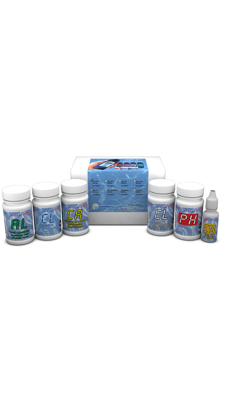 eXact® Pool Water Reagent Refill Box — Wateriga